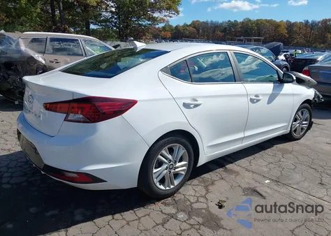 2020 Hyundai Elantra Sel z USA, uszkodzony, nr VIN 5NPD84LF7LH567461
